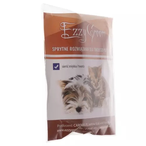 Ezzy Groom kartáč na srst měkký/tvrdý
