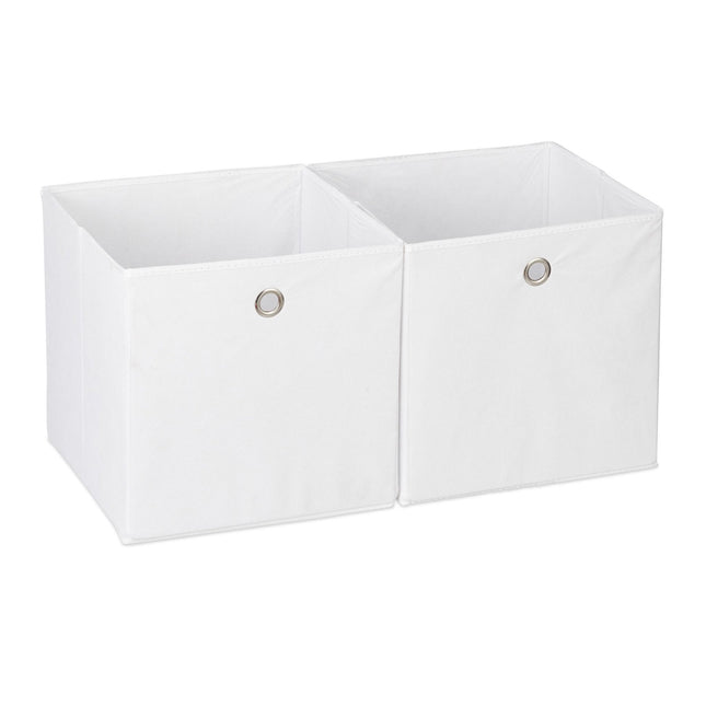 Látkový úložný box, 2 zásuvky