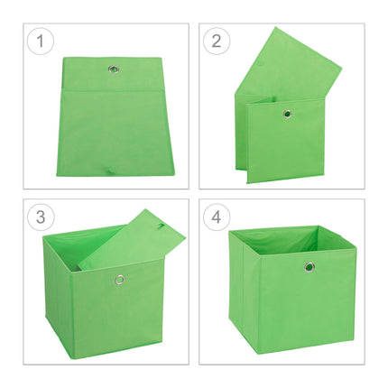 Látkový úložný box, 2 zásuvky