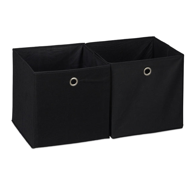Látkový úložný box, 2 zásuvky