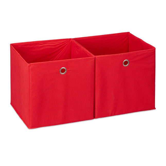 Látkový úložný box, 2 zásuvky
