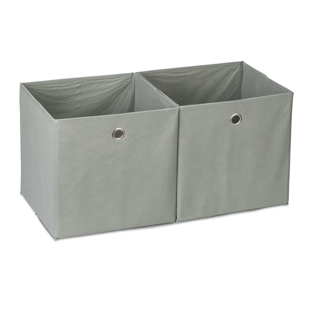 Látkový úložný box, 2 zásuvky