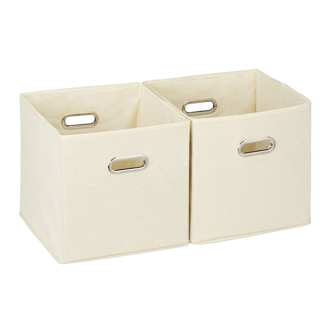 Látkový úložný box sada 2 ks