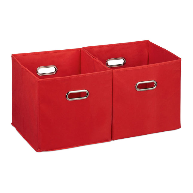 Látkový úložný box sada 2 ks