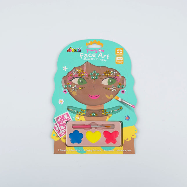 Dětská sada líčení Face Art Květinová princezna, 10 ks