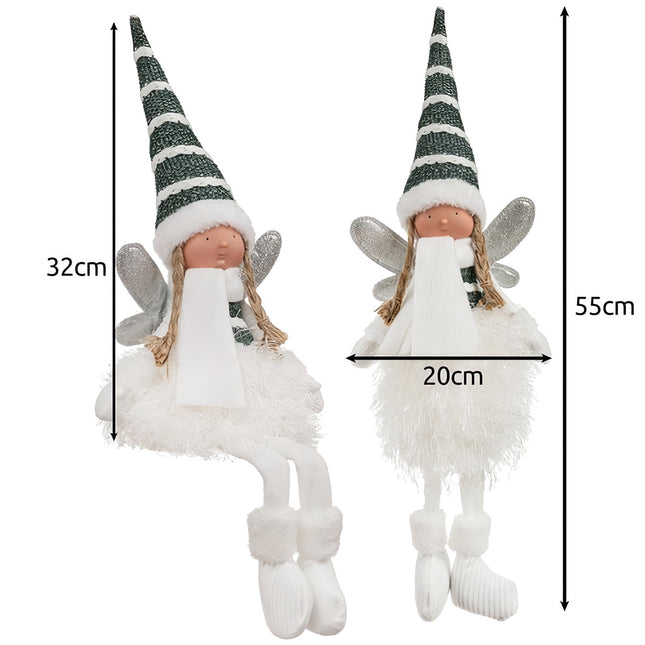 Víla - sedící vánoční figurka Ruhhy 22339