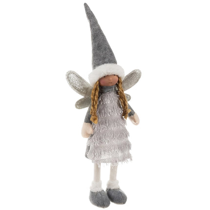 Víla - šedá vánoční figurka Ruhhy 22343
