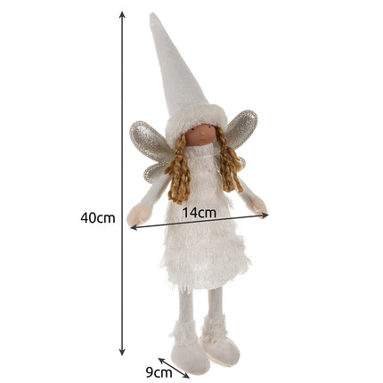 Víla - bílá vánoční figurka Ruhhy 22342