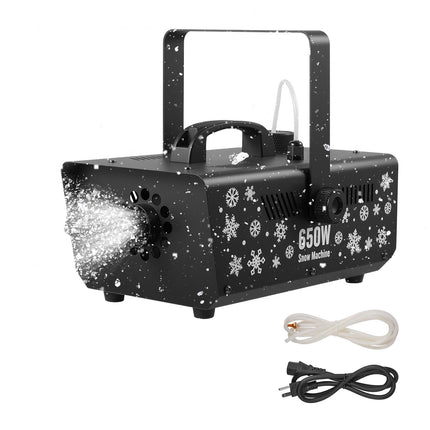 Fake Snow Machine, 650W – Handheld or Hanging, 1L Tank