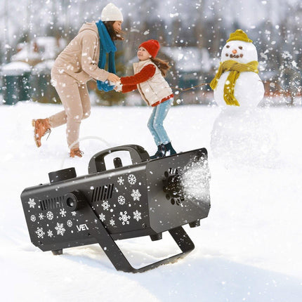 Fake Snow Machine, 650W – Handheld or Hanging, 1L Tank