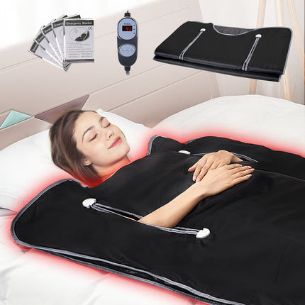 Far Infrared Sauna Blanket With Arm Holes, 180 x 80 cm