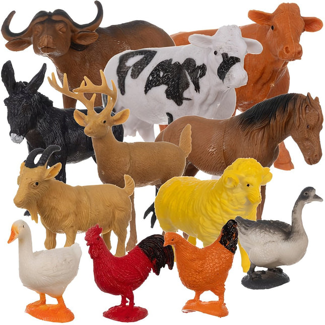 Bauernhoftiere - Kruzzel Figurenset 