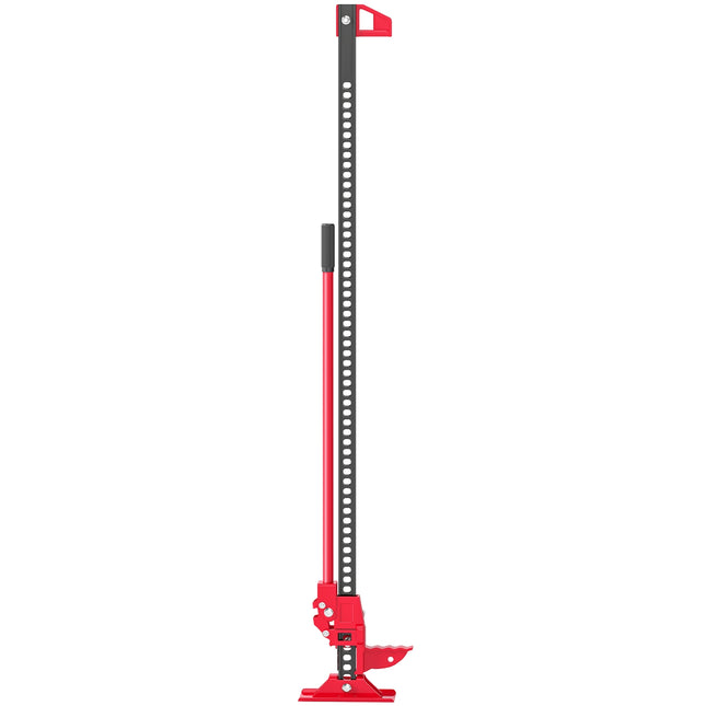 Farm Jack Jack 135 cm 3000 kg draagvermogen Offroad paallier van staal Rood+Zwart