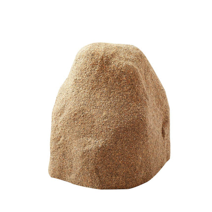 Faux Rock Cover for Well Pump, Small HDPE, Sandy Brown