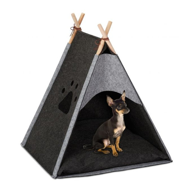 Felt dog bed
