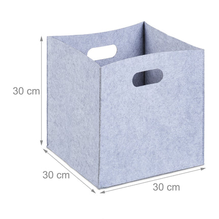 Plstěný úložný box - 2 ks