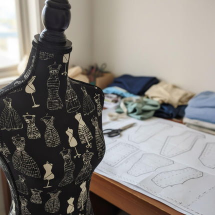 Dámská krejčovská panna, nastavitelná figurína 36/38