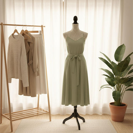 Female Dress Form, Adjustable, Size 36/38, Dotted Cover