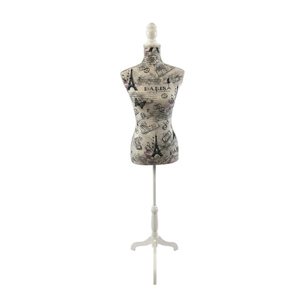 Female Dress Form, Adjustable Stand, Size 36/38
