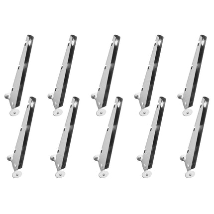 Fence Post Extender Arms, 10-Pack, 12.2 in Galvanized Steel