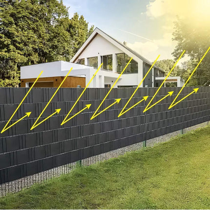Plotová páska 19cmx35m 450g/m2 antracitová 23696