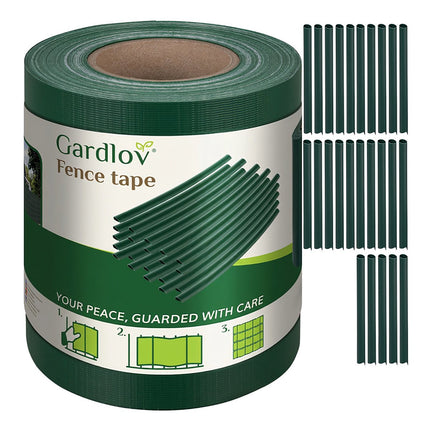 Plotová páska 19cmx35m 450g/m2 zelená 23699