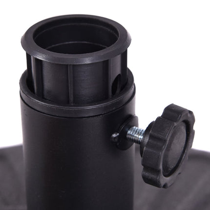 Plnitelný kulatý stojan na slunečník, 23L, HDPE a ocel