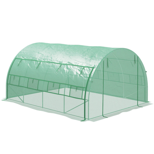 Tunelový fóliovník – průchozí, UV ochrana, 3.97x3x2M