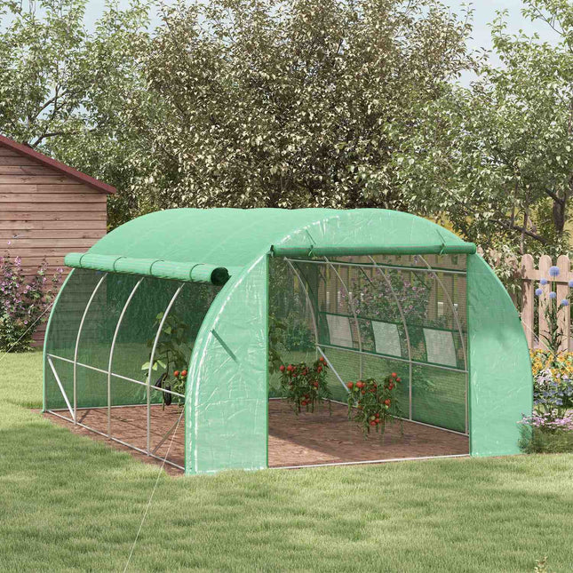 Tunelový fóliovník – průchozí, UV ochrana, 3.97x3x2M