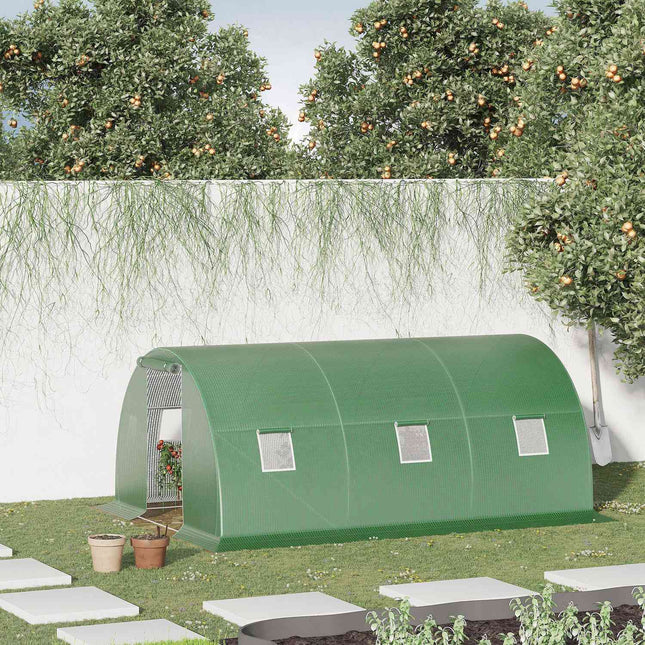 Průchozí fóliovník 4.5x3m, 6 oken, odolný proti mrazu