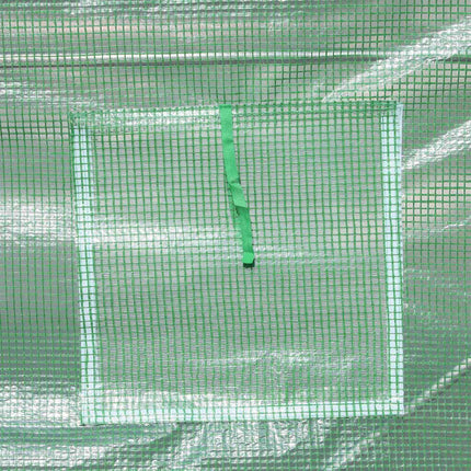 Tunelový fóliovník s oknem, 5x2x2.1m, zelený