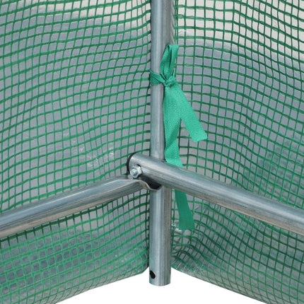 Tunelový fóliovník s oknem, 5x2x2.1m, zelený