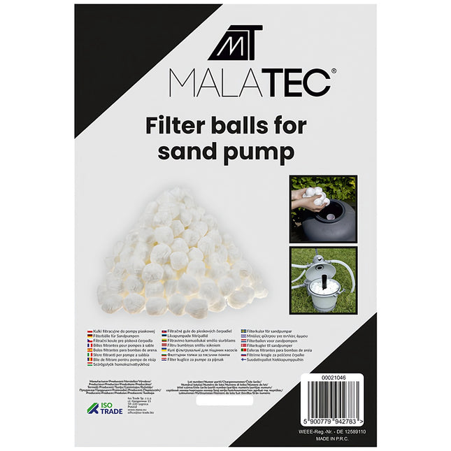 Filterkogels voor Malatec 21046 zandpomp