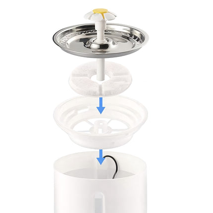 Filter for the fountain / drinker - 6 pcs. Purlov 21597