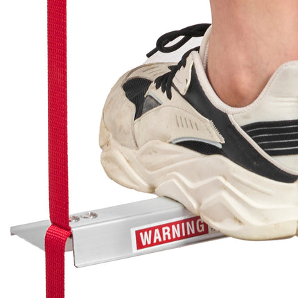 Fire Escape Ladder, 2-Story 4m, 1000 lb, Aluminum