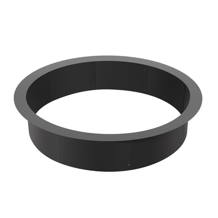 Fire Pit Ring Liner, 40-In OD, Carbon Steel, 10-In H