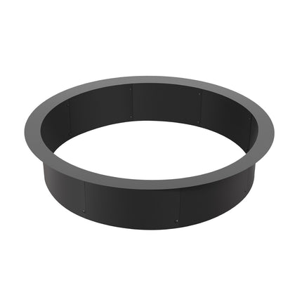 Fire Pit Ring Liner, 40-In OD, Carbon Steel, 10-In H