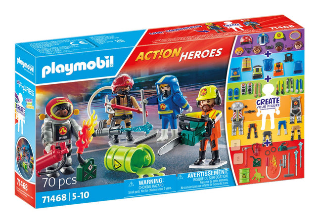 Sada figurek hasičů - Playmobil Action Heroes