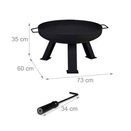 Ohňová mísa 60 cm
