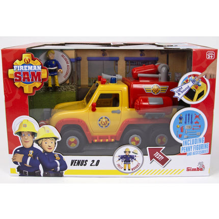 Požárník Sam – hasičské auto Venus 2.0 s figurkou