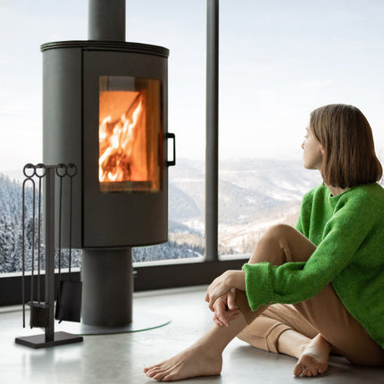 Krbová souprava, černý kov – moderní design