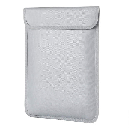 Fireproof Document Bag, Waterproof Zipper, 15x11 In