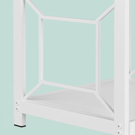 Kaminholzregal, robustes Eisen, platzsparendes Design