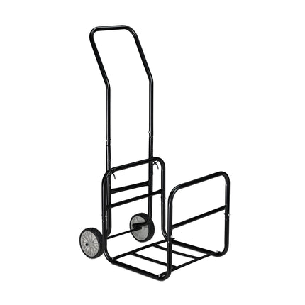 Kaminholzwagen mit Brennholzkorb