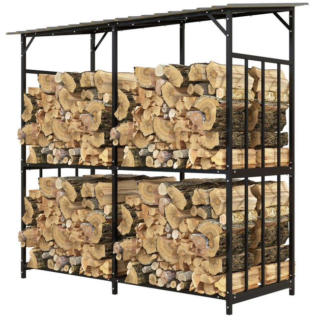 Dřevěný úložný box s víkem venkovní - 1.17 m³, nosnost 100 kg