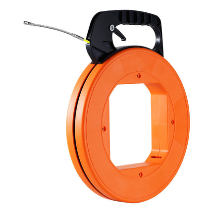 Fish Tape Wire Puller, 200 Ft Fiberglass, 3/16 In