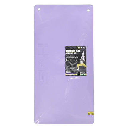 Fitnessmatte EVA, 120x60cm, 15mm, Violett-Schwarz