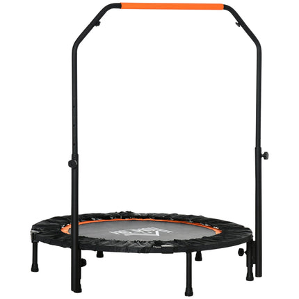 Fitness trampolína s nastavitelným madlem - 102 cm, nosnost 100 kg