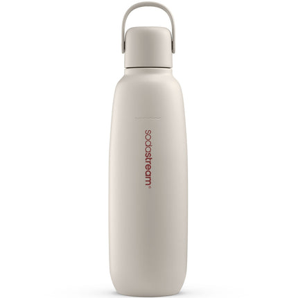 Termoska Fizz&Go z nerezové oceli, písková, 0.9 litru