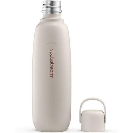Termoska Fizz&Go z nerezové oceli, písková, 0.9 litru